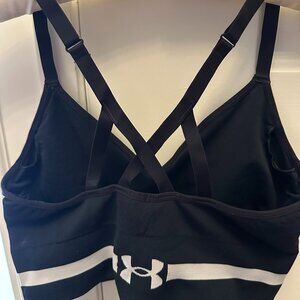 Under Armour sports bra size L, worn once
